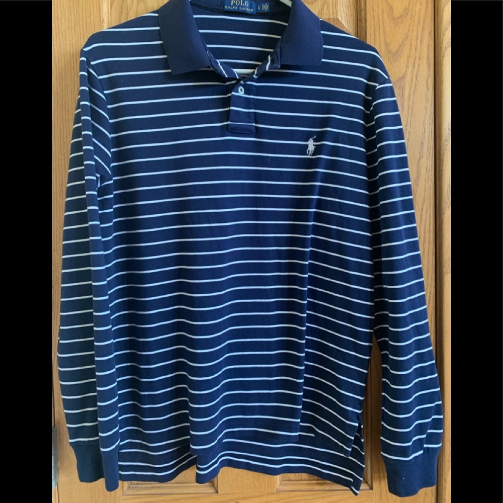 ⭐️NEWLY ADDED⭐️Polo Cotton Long sleeve rugby shirt